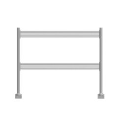 Toolbar, dubbel skena inkl. stolpar, bredd 1138 mm - Kondator AB