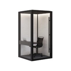 Zen Pod Essential Small Focus 1200x1200x2310 mm - mötesbås