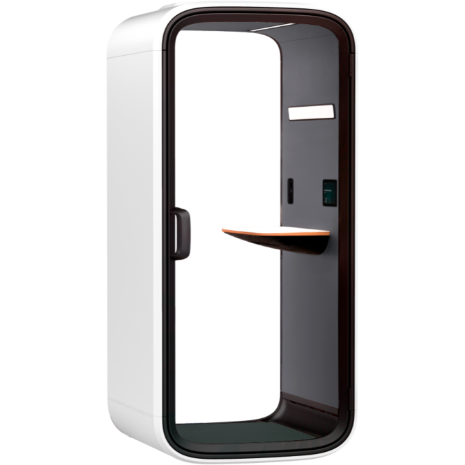 Framery One Compact telefonbås för en person på kontor
