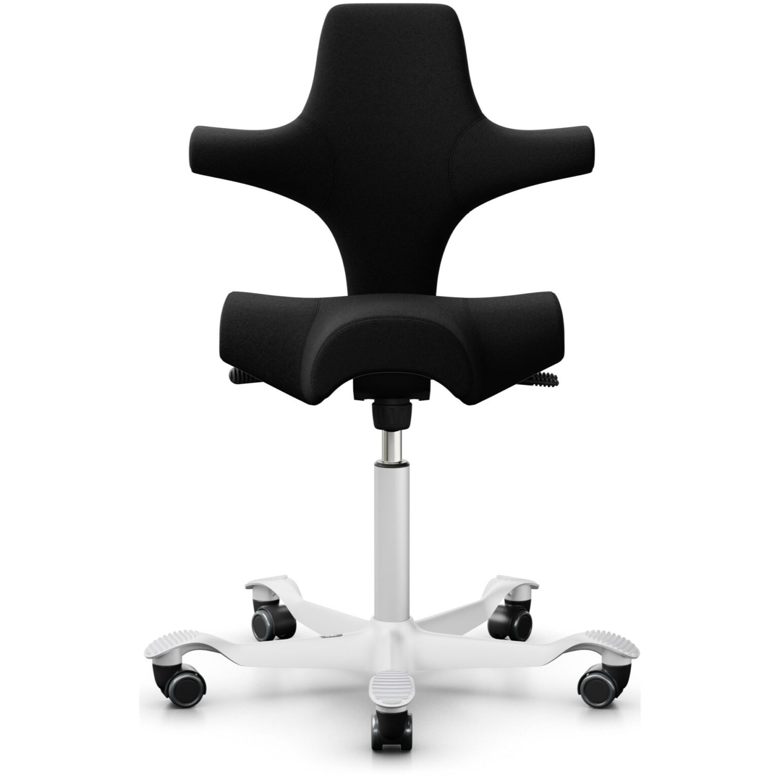 Håg-Capisco-8106-Silver-black-front