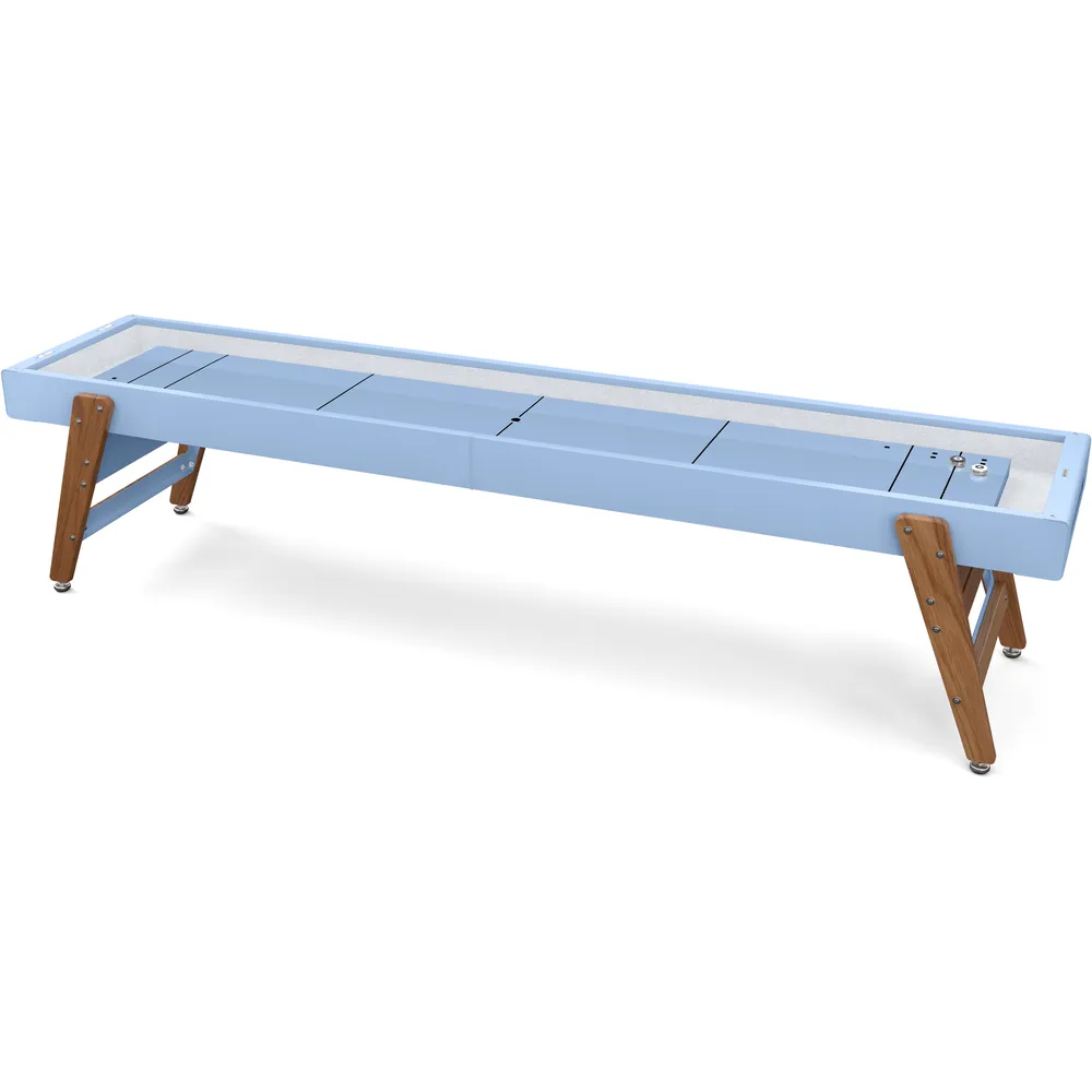Track 14 ft – shuffleboard bord för kontor - Blå cool , 14 ft - 432,5 cm - Shuffleboard