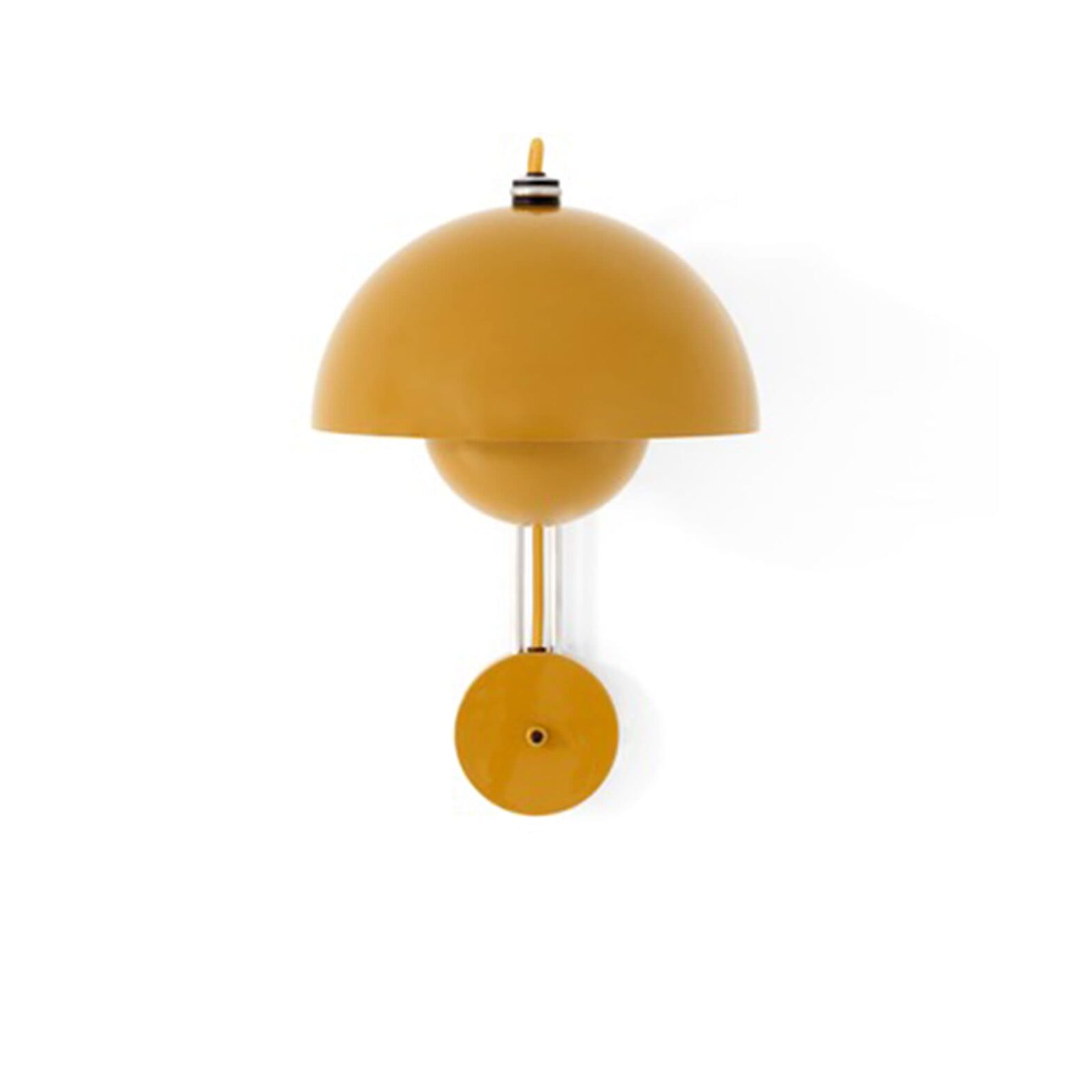 Flowerpot VP8 wall lamp - Danish design by Verner Panton with distinctive hemispherical shade in various color options